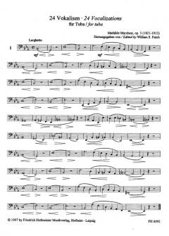 24 Vokalisen von Mathilde Marchesi 