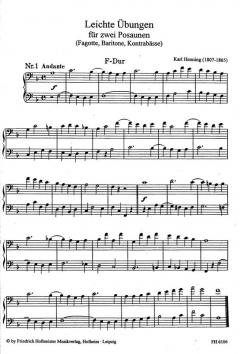 Leichte Übungen von Karl Henning 