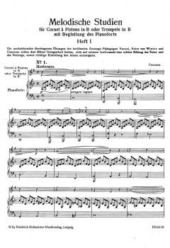 Melodische Studien Heft 1 