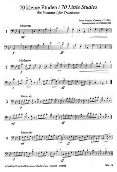 70 kleine Etüden von Pierre François Clodomir 