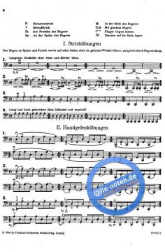 Tägliche Übungen op. 67 von Friedrich Grützmacher 