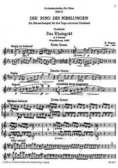 Orchesterstudien für Oboe von Richard Wagner im Alle Noten Shop kaufen