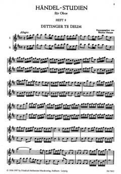 Händel-Studien für Oboe Heft 3 im Alle Noten Shop kaufen