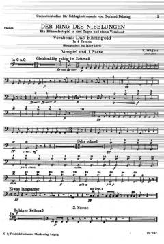 Orchesterstudien für Schlaginstrumente Heft 2 (Richard Wagner) 