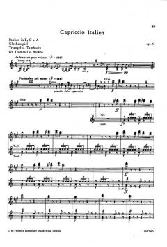 Orchesterstudien für Schlaginstrumente: Tschaikowsky Heft 2 (Pjotr Iljitsch Tschaikowski) 