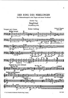 Orchesterstudien für Posaune: Siegfried von Richard Wagner im Alle Noten Shop kaufen