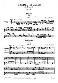 Händel-Studien Heft 1 von Georg Friedrich Händel 