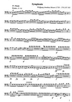 Orchesterstudien für Fagott Heft 2 (W.A. Mozart) 