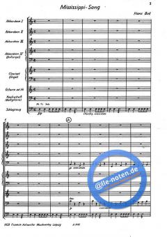 Mississippi-Song von Hans Boll 