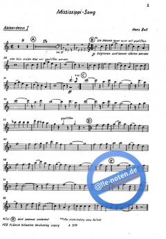Mississippi-Song von Hans Boll 