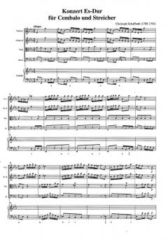 Konzert Es-Dur (Christoph Schaffrath) 