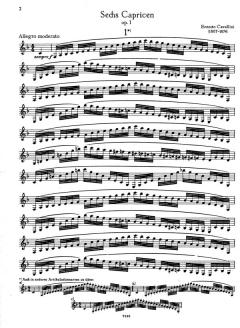 Capricen von Ernesto Cavallini 