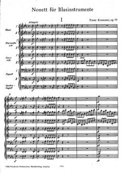 Nonett op. 79 (Frantisek Kramář) 