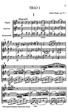 2 Trios op. 71 (Franz Danzi) 