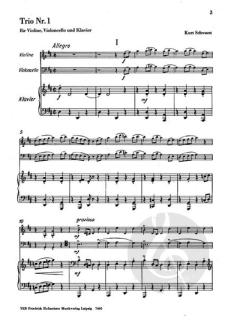 Trio Nr. 1 von Kurt Schwaen 