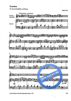 Sonatine von Peter Mai 