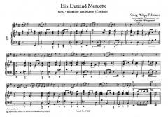 Ein Dutzend Menuette (Georg Philipp Telemann) 