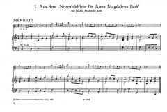 Aus Notenbüchern des 18. Jahrhunderts Band 2 von Johann Sebastian Bach 