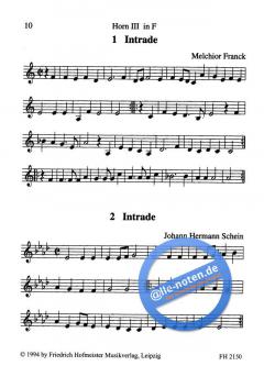Waldhornquartette Band 2 für 4 Waldhörner bei alle-noten.de