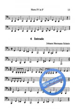 Waldhornquartette Band 2 für 4 Waldhörner bei alle-noten.de