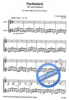 Nachtstück von Caspar René Hirschfeld 