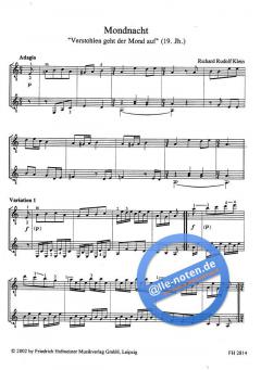 Romantische Variationen von Richard Rudolf Klein 