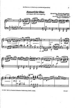 Konzert von Chr. Fr. G. Schwencke 