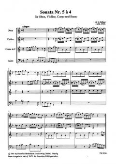 Sonata Nr. 5 a 4 (Gottfried Heinrich Stölzel) 