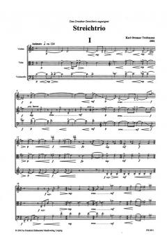 Streichtrio von Karl Ottomar Treibmann im Alle Noten Shop kaufen