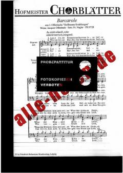 Laue, linde Sommernacht (Jacques Offenbach) 