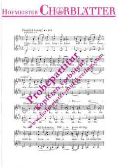 Er ist's (Frühling lässt sein blaues Band) (Max Reger) 