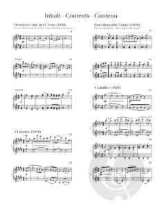 Ländler von Franz Schubert 