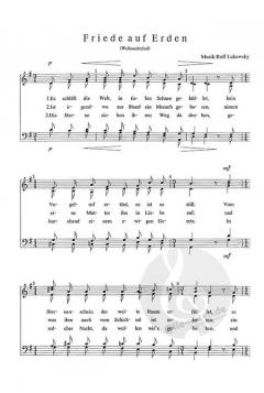 Friede auf Erden - Es schläft die Welt (Rolf Lukowsky) 