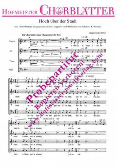 Hoch über der Stadt (In dem Café) (Jürgen Golle) 