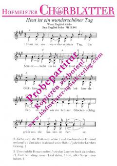 Heut ist ein wunderschöner Tag 