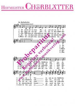 Ich stand auf hohem Berge 