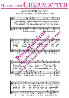 Jetzt kommt die Zeit 