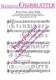 Kein Feuer, keine Kohle 