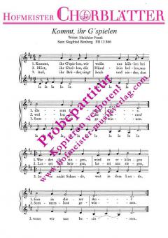 Kommt, ihr G'spielen (Melchior Franck) 