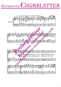 Vorwärts, weichen muss die Not (Georg Friedrich Händel) 