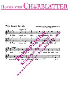 Wohl kommt der Mai 