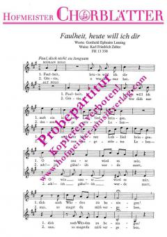 Absage (Ei Büble, wennst mich so gern häst (aus Franken) 