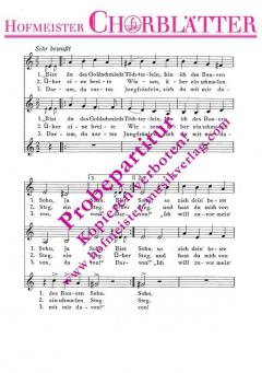 Bist du des Goldschmieds Töchterlein (um 1603) 