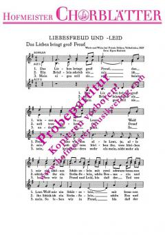 Das Lieben bringt gross Freud 