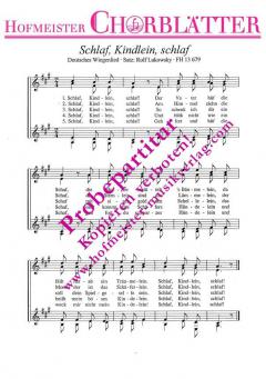 Schlaf, Kindlein, schlaf 