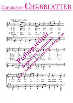 So will ich frisch und fröhlich sein (Johann Friedrich Reichardt) 