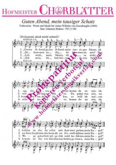 Spannung (Guten Abend, mein tausiger Schatz) 