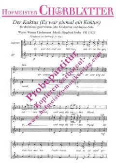 Der Kaktus (Es war einmal ein Kaktus) (Siegfried Stolte) 
