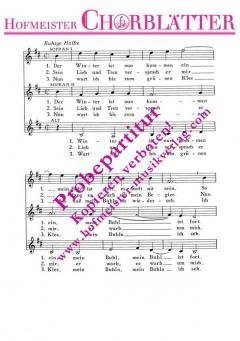 Der Winter ist nun kommen ein 