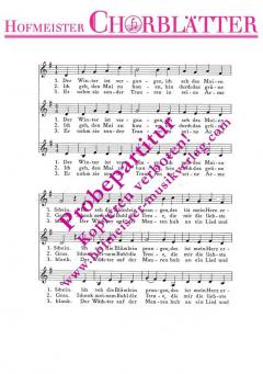 Der Winter ist vergangen (um 1600) 